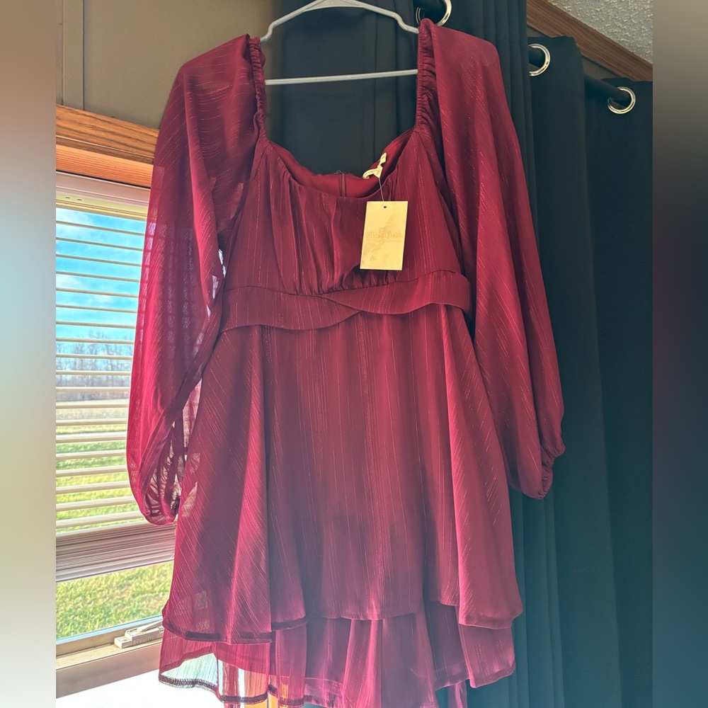 Maroon romper